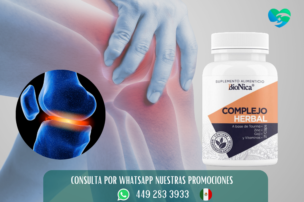 Bionica Complejo Herbal | Alivia el dolor de articulaciones y artritis